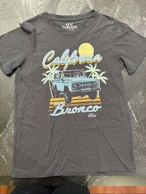 Epic Threads Black California Bronco Graphic Short Sleeve Tee